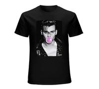Men's E1Syndicate T Shirt Johnny Depp Icon Bubble Gum 5644 Black L