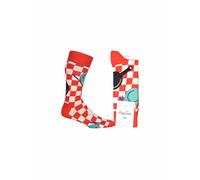 Men's Early Bird Socks, Red