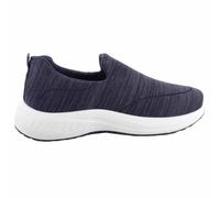 Mens Easy Slip On Lighweight Cushioned Leisure Shoe Trainer ABSOLUTE FOOTWEAR Navy 9