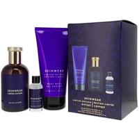 Men's Eau de Toilette Gift Set 3 Piece Long Lasting Fragrance & Grooming Set - Fresh Scent Bundle with EDT Spray, Shower Gel & Travel Spray, Gift Set for Men A114