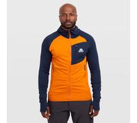 Men's Eclipse Hooded Jacket, Orange XL