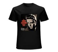Men's Eddie Cochran Album T-Shirt Classic Cool Tee Size Black 3XL