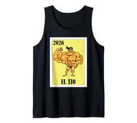 Mens El TIO 2026 Promoted to First Time Uncle Tank Top