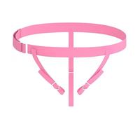 Men's Elastic Chastity Lock Auxiliary Belt Sex Toy Three-Way Adjustable Bondage SM Fixed Belt Love Adjustment Buckle Wide Belt Chastity Accessories