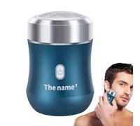 Men's Electric Face Razor - Waterproof Beard Trimmer - Rechargeable and Compact Lawn Mower - For Men Travel Home Personal Care Morning Routine