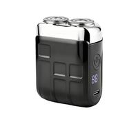 Men's Electric Shaver, Portable Rechargeable with Double and LED Display | Men's Face Razor - for Complete Toiletry Birthday School Office Home Gym Daily Shower