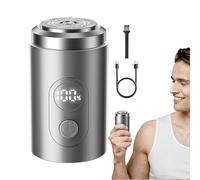 Men's Electric Shaver, Silent Floating Head Rechargeable Shaver | Long Battery Life Use in the Shower Precision Shave for Travel Home Daily Use