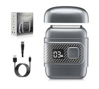 Men's Electric Shaver Waterproof Reciprocating Cordless Beard Trimmer Rechargeable Grooming Shaving Hair Removal Electric for Men