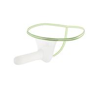 Men's Elephant Nose Underwear with Pouch Briefs Breathable Soft Sexy Elephant Trunk Jockstrap Bulge Enhancer Comfort Naughty Running Classic Cheeky Lightweight Exotic String G String White