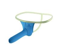 Men's Elephant Nose Underwear with Pouch Briefs Breathable Soft Sexy Elephant Trunk Jockstrap Bulge Enhancer Comfort Naughty Running Classic Cheeky Lightweight Exotic String G String Blue