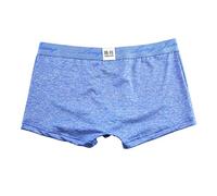 Men's Elephant Trunk Boxer Brief with Ball Pouch Sexy Soft Elephant Nose Jockstrap Trunks Bulge Enhancement Slutty Male Scrotal Support for Men Lingerie Lightweight Sports Cheeky Blue