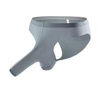 Mens Elephant Trunk Underwear Mens Bulge Pouch Thong Sexy G-String Underpants Stretch Moisture-Wicking Briefs Nose Open Sheath Boxer Shorts Naughty Bikini Underwear Bulge Enhancement Jockstrap