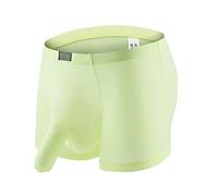Mens Elephant Trunk Underwear Mens Separation Underwear Sexy Long Penis Pouch Boxers Semi Sheer Athletic Underpants Ultra Thin Dry Fit Panties With Built In Pouch Support Sexy Lingerie Trunk