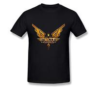 Men's Elite Dangerous Logo T-Shirt Black