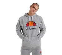 Mens Ellesse Hoodie Sweater Jumper Grey Logo Print Medium New with Tags