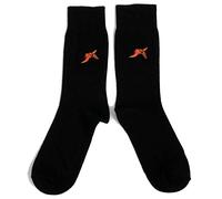 Mens Embroidered Dinosaur Pterodactyl Black Socks UK Size 6-11/ Eu39-46/Usa 7-12