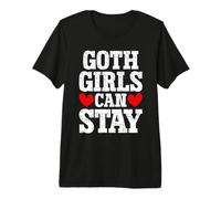 Mens Emo Boy Goth Girls Can Stay Gothic Boyfriend Eboy Premium T-Shirt