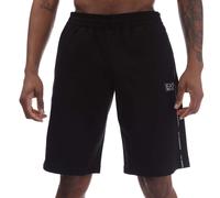 Men's Emporio Armani EA7 Logo Tape Shorts in Black