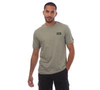 Men's Emporio Armani EA7 Logo Tape T-Shirt in Grey