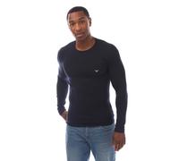 Men's Emporio Armani Long Sleeve T-Shirt in Blue