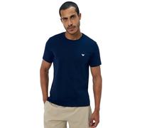 2 Pack Lounge Crew T-Shirt Blue/White XL