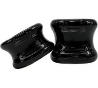 Men's Endurance Training Stretch Ring,Black,2 Sizes | Smooth and Soft TPE Penis Ring，for Male Erec-Tion Enhancing Longer Lasting Stronger Chastity Devices,not Easy to Fall Off