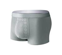 Men'S Energetic Massage Magnetic Therapy Underwear Energy Field Therapy Men Pants Massage Boxer Brief Improving Power Underpants For Rapid Increase Enlargement Underwear With Health Care