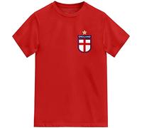 Mens England Team Football Tshirt (Red, M)