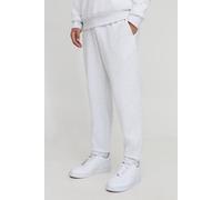 Men's Essential Man. Regular Fit Jogger | Grey Marl | Size X-Small | BOOHOOMAN