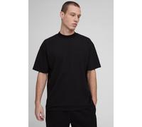 Men's Essential Oversized Extended Neck T-Shirt | Black | Size X-Small | BOOHOOMAN