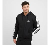 Men's Essentials 3-Stripes Fleece Hoodie, Black S