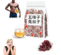 [Men's Essentials] Five Flavors Goji Berry Tea,Five-Flavor Goji Berries Tea,Five Flavors Wolfberry Tea,Essentials Pure Chinese Herbal Tea for Men,Chinese Herbal Medicine for Men (2Box)