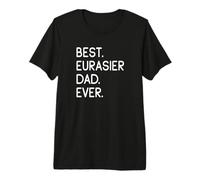 Mens Eurasiers Best Eurasier Dad Ever Eurasian Dog Premium T-Shirt