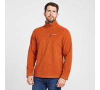 Men's Evans Half Zip Fleece, Orange M