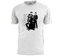 Mens Ever Fallen in Love Buzzcocks Poster T Shirt Punk Rock Damned Ruts WhiteX-Large