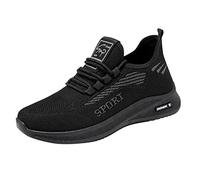Men's Everyday Ultra Comfortable Barefoot Shoes Men Low Sneakers Men Sneakers Lightweight Breathable Mesh Non-Slip Gym Gym Comfortable Training Leisure Shoes Flexible, b, 7 UK