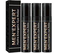 Mens Expert Hydra Energetic Eye Roller, Men Plus Expert Hydra Energetic Eye Roller, Men's Eye Roller for Puffy Eyes and Dark Circles (3pcs)