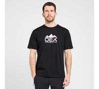 OEX Men's Explore Large Graphic Tee, Men's Short Sleeved T-Shirt, Men's Hiking & Outdoor Recreation Clothing (UK, Alpha, L, Regular, Regular, Black)