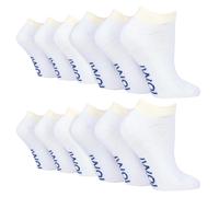 Mens Extra Wide Trainer Diabetic Socks by IOMI - 12 PK Non Elastic Socks
