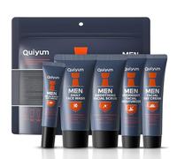 Men's Face Care Kit - Skincare Gift Set With Face Wash, Scrub, Evening Moisturiser, Day Cream & Eye Cream - Anti-Aging Routine Kit, Unique Gifts for Him