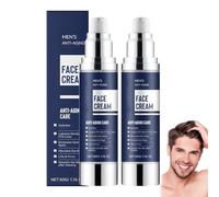 Mens Face Moisturizer - Deep Hydrating & Anti Aging Mens Lotion, 6 In 1 Face Cream For M/en: Anti-Aging Me/ns Moisturizer, Crema Para La Cara Hombre, Vitamin E & B, Daily Moisturizing Care (2 PCS)