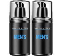 Mens Face Moisturizer Make Up Lazy Cream,Light Naked Make Up Cream,Brightening,Oil Control and Cover Flaws,for All Skin Type