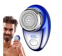 Men's Face Razor, Rechargeable Shavers for Men,Fast Charging Trimmer | Waterproof Cordless Rotary Shaver with LED Battery Display, Portable Grooming Tool for Shaving Bag