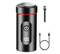 Men's Facial Shaver - Wet & Trimmer, Portable Rechargeable Shaver, Portable Trimmer Machine, Waterproof Travel Shaver, Fast Charging Cordless Shaver with P