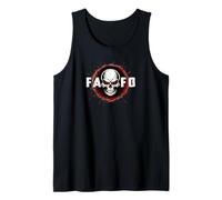 Mens FAFO Tactical Skull Tank Top