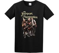 Men's Fairport Convention Men's T-Shirt Size L Black