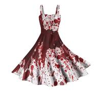 Mens Fancy Dress Halloween Corset Gothic Dresses Plus Size Maxi Boho Kids Black Linen Up Women's Victorian Costume Wrap Red