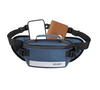 Men's Fanny Pack,Large Capacity Waist Bag | Spacious Nylon Fanny Chest Reflective Pack for Running Commuting Vacation Sports