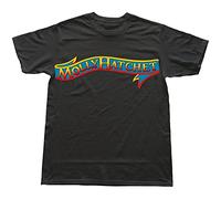 Men's Fans Screw Neck Molly Hatchet T Shirt Black L