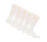 Men's Farah Ayres 5-Pack Sports Crew Socks in White